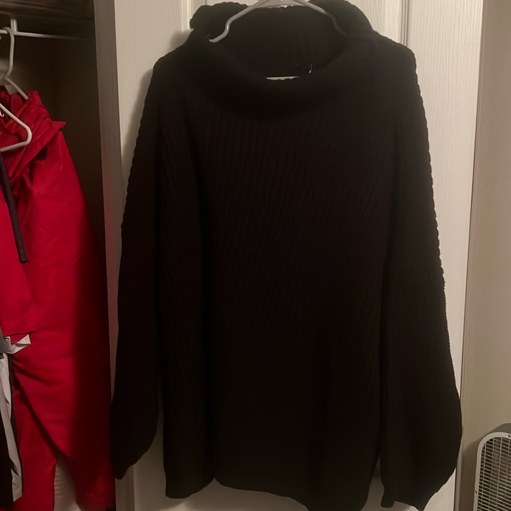 Torrid black turtle neck sweater